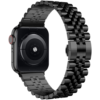 רצועת מתכת Black חוליות מדגם Five Beads לשעון חכם של אפל