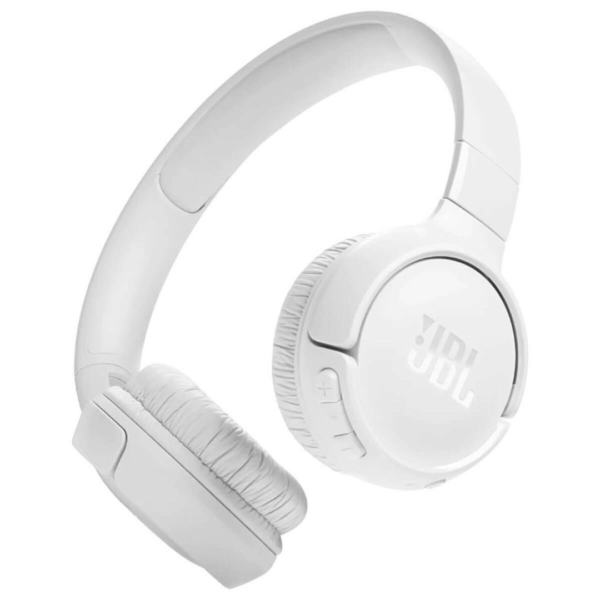 אוזניות קשת בלוטוס JBL Tune 520BT בצבע לבן - שנה אחריות